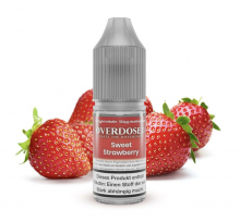 OVERDOSED Sweet Strawberry Nikotinsalz SALT NIC Liquid 8 ml / 10 mg