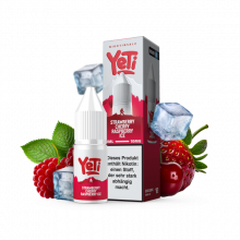 Yeti Summit STRAWBERRY CHERRY RASPBERRY ICE Overdozed Nikotinsalz Liquid 10 ml / 10 mg