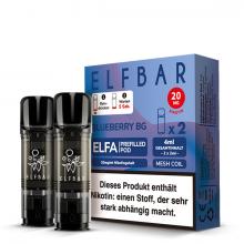 ELFA POD ELFBAR BLUEBERRY BG Prefilled Pod 2-er Set 2.0 ml / 20 mg