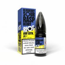 Riot Squad BAR EDTN BLUEBERRY SOUR RASPBERRY Nikotinsalz Liquid 10 ml / 10 mg