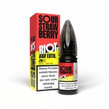 Riot Squad BAR EDTN SOUR STRAWBERRY Nikotinsalz Liquid 10 ml / 20 mg