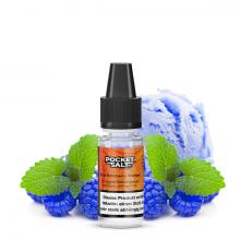 Pocket Salt BLUE RAZZBERRY SHERBET by Drip Hacks NIC SALT Nikotinsalz Liquid 10 ml / 20 mg