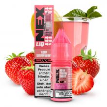 Pod Salt NexLiq Aqua Strawberry Nikotinsalz Liquid 10 ml / 20 mg