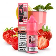 Pod Salt NexLiq Aqua Strawberry Nikotinsalz Liquid 10 ml / 10 mg