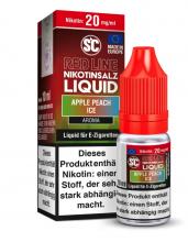SC RED LINE Apple Peach ICE Nikotinsalz Liquid 10 ml / 20 mg