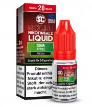 SC RED LINE Sour Apple Nikotinsalz Liquid 10 ml / 20 mg