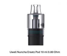 Uwell Nuncha Nchku 10000 Refillable Ersatzpod Pod Tank Verdampfer 10 ml 0.80 Ohm