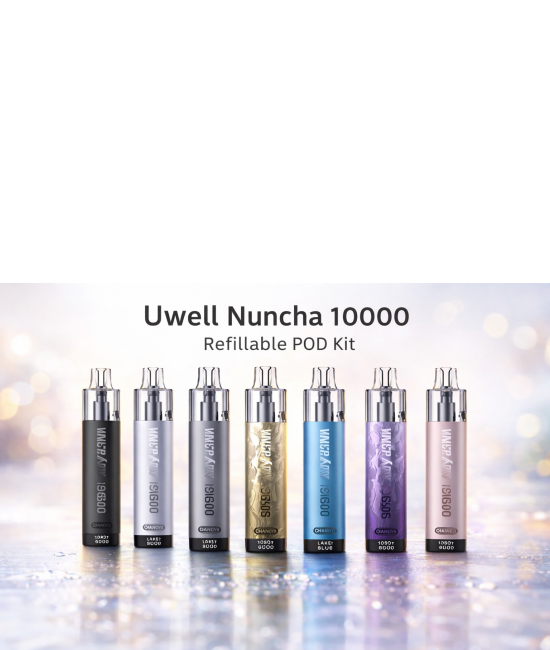 Uwell Nuncha Nchku 10000 Refillable E-Zigaretten